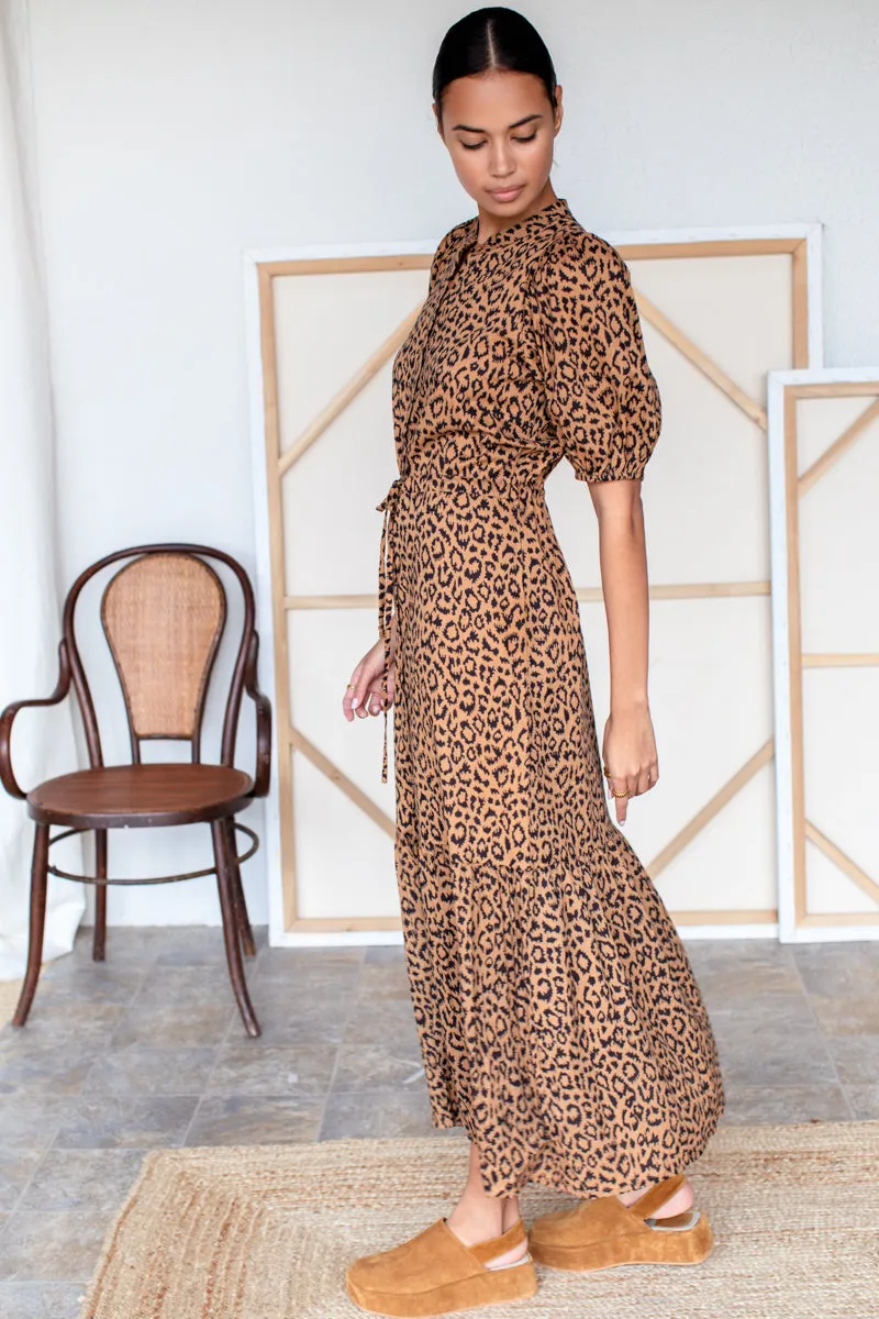 Lucy Dress - Vintage Leopard Organic sold by Emerson Fry product image thumbnail 2