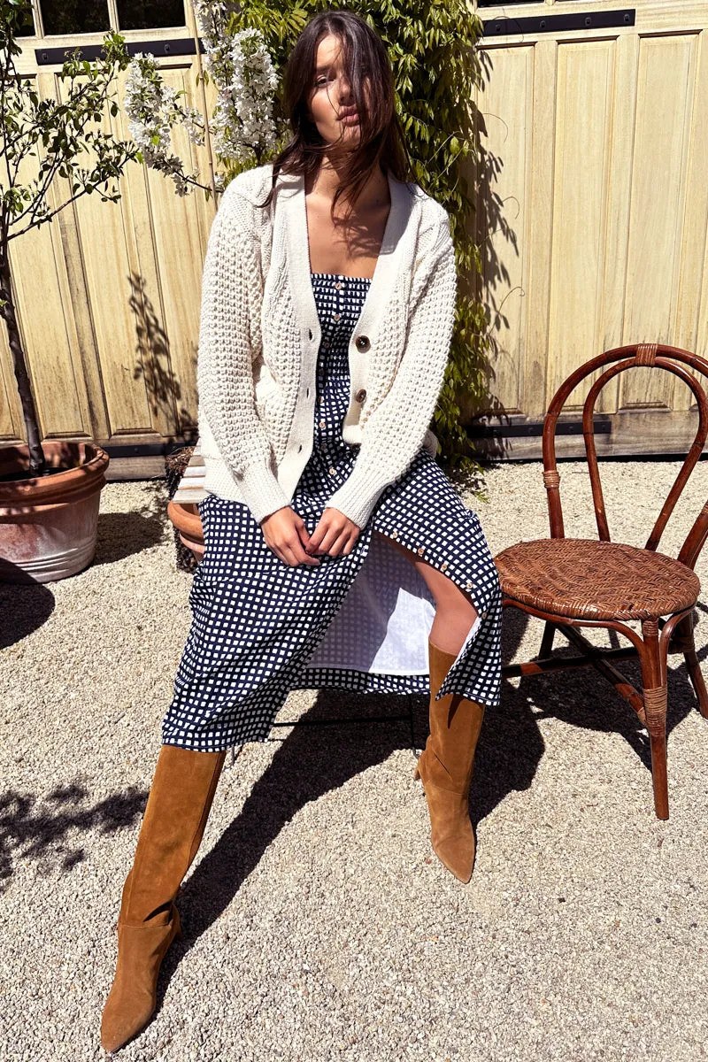 Cozy Cable Cardigan - Ivory Alpaca sold by Emerson Fry product image thumbnail 3