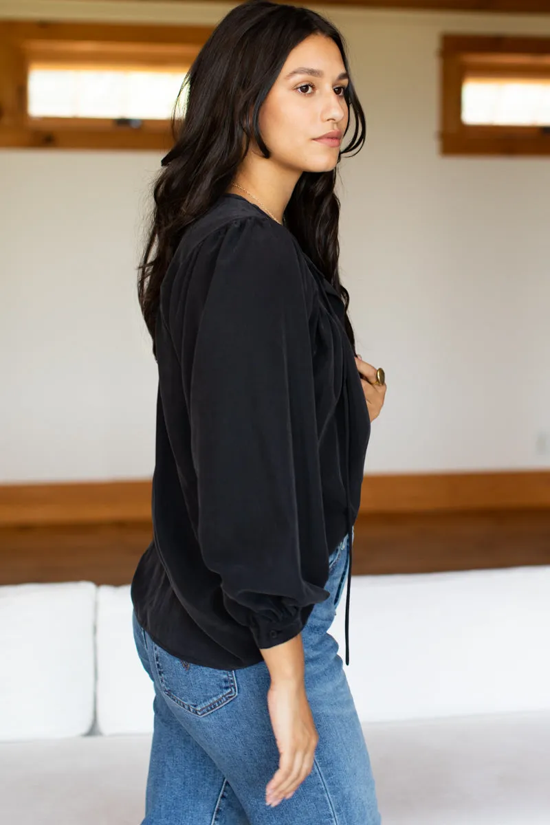 Poet Blouse - Black sold by Emerson Fry product image thumbnail 4