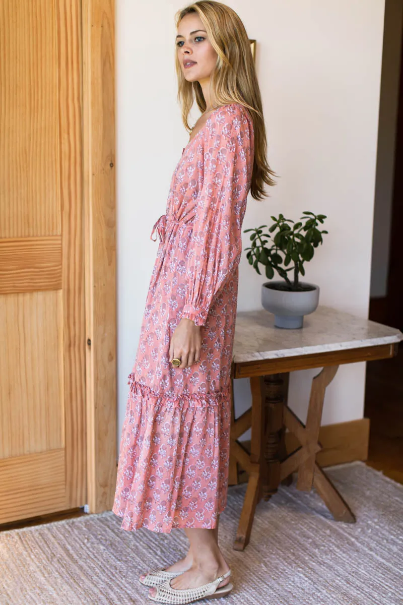 Lucy Long Sleeve Dress - Little Marigolds Apple Organic sold by Emerson Fry product image thumbnail 4