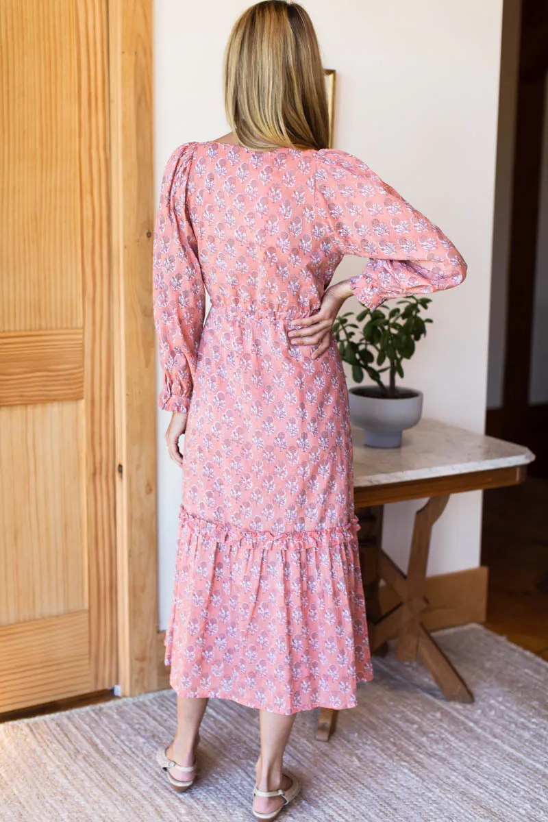 Lucy Long Sleeve Dress - Little Marigolds Apple Organic sold by Emerson Fry product image thumbnail 5