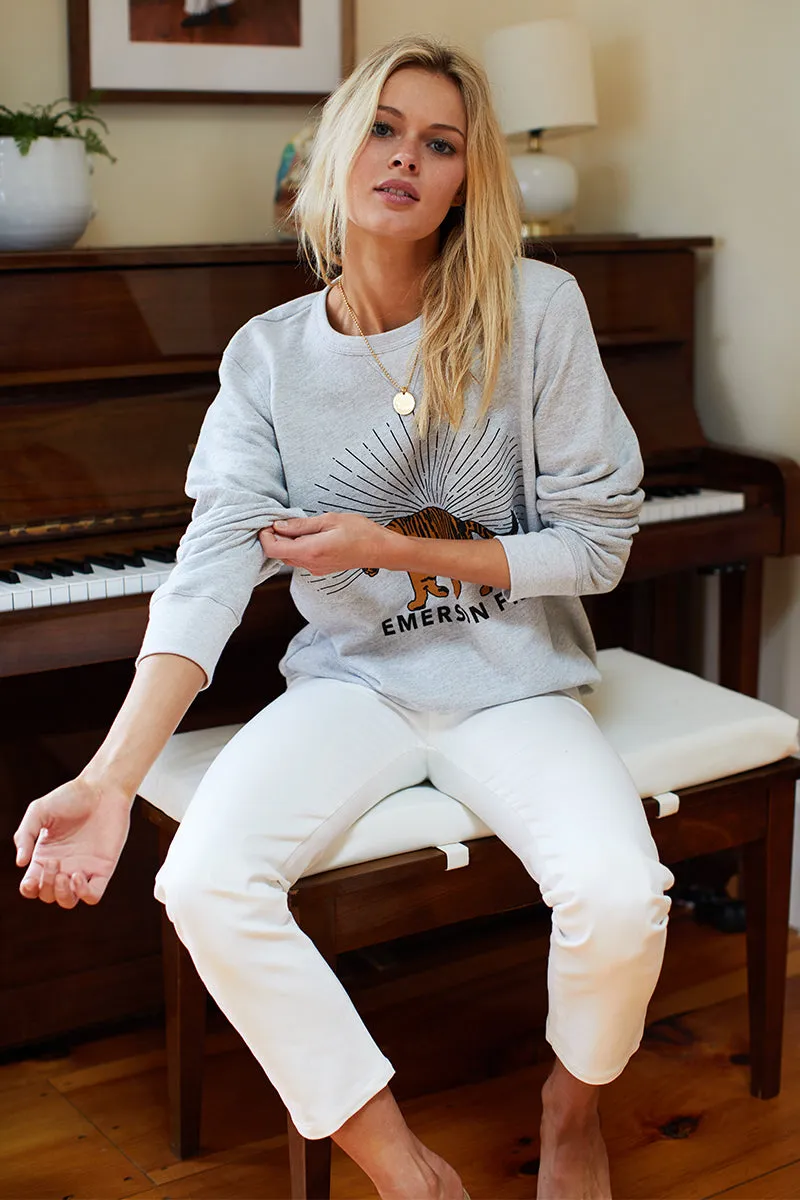 Tiger Sweatshirt - Grey sold by Emerson Fry product image thumbnail 4