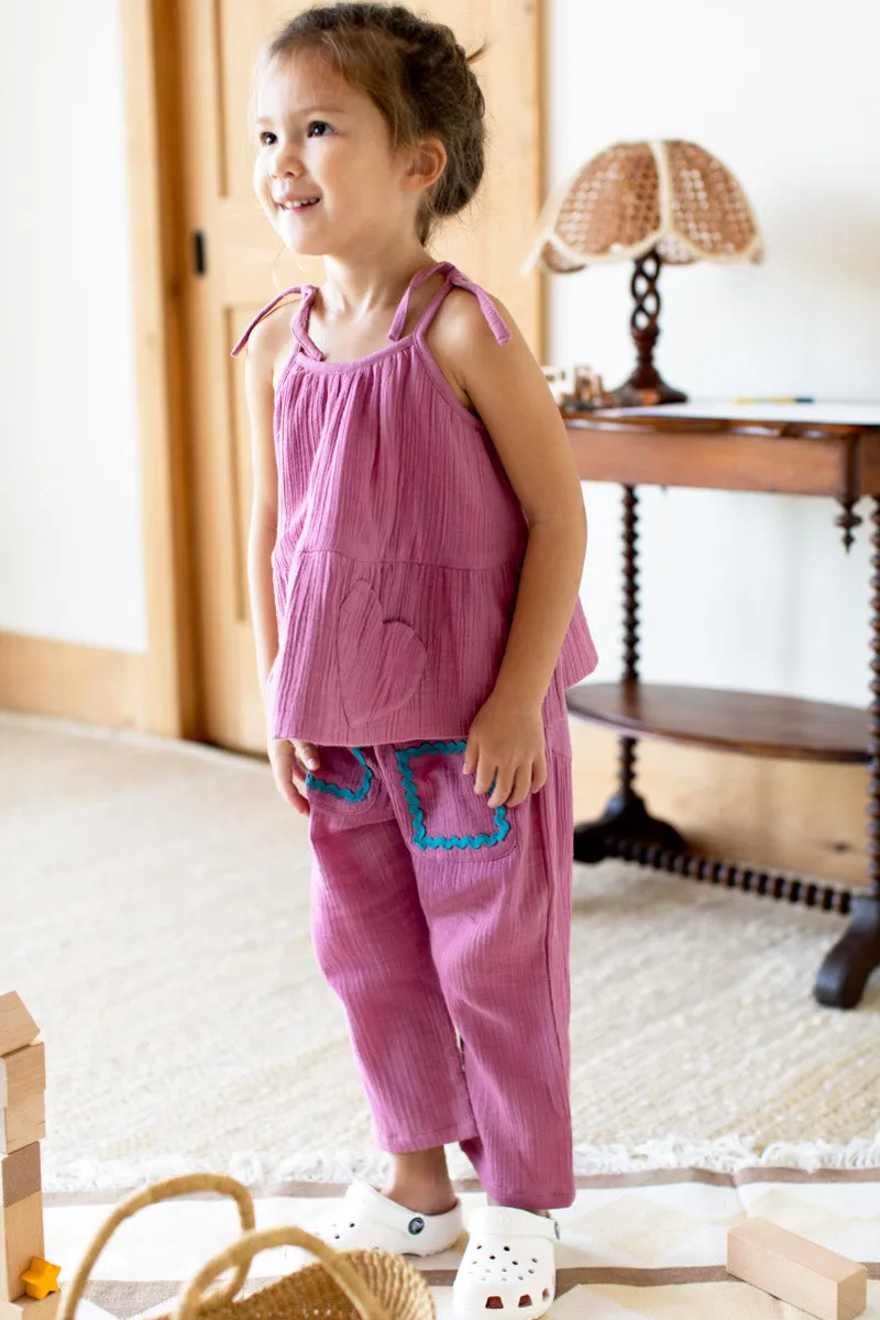 Little Fry Sunshine Pant - Bon Pink Organic sold by Emerson Fry product image thumbnail 5