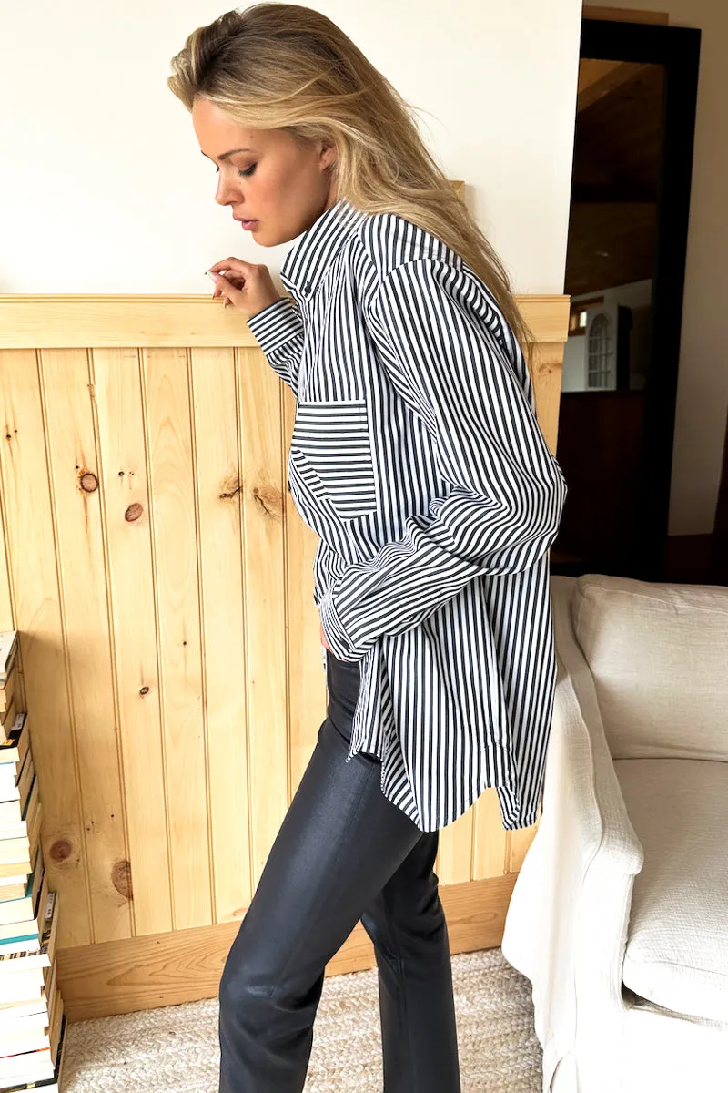 Ryan Shirt - Black Stripe sold by Emerson Fry product image thumbnail 2