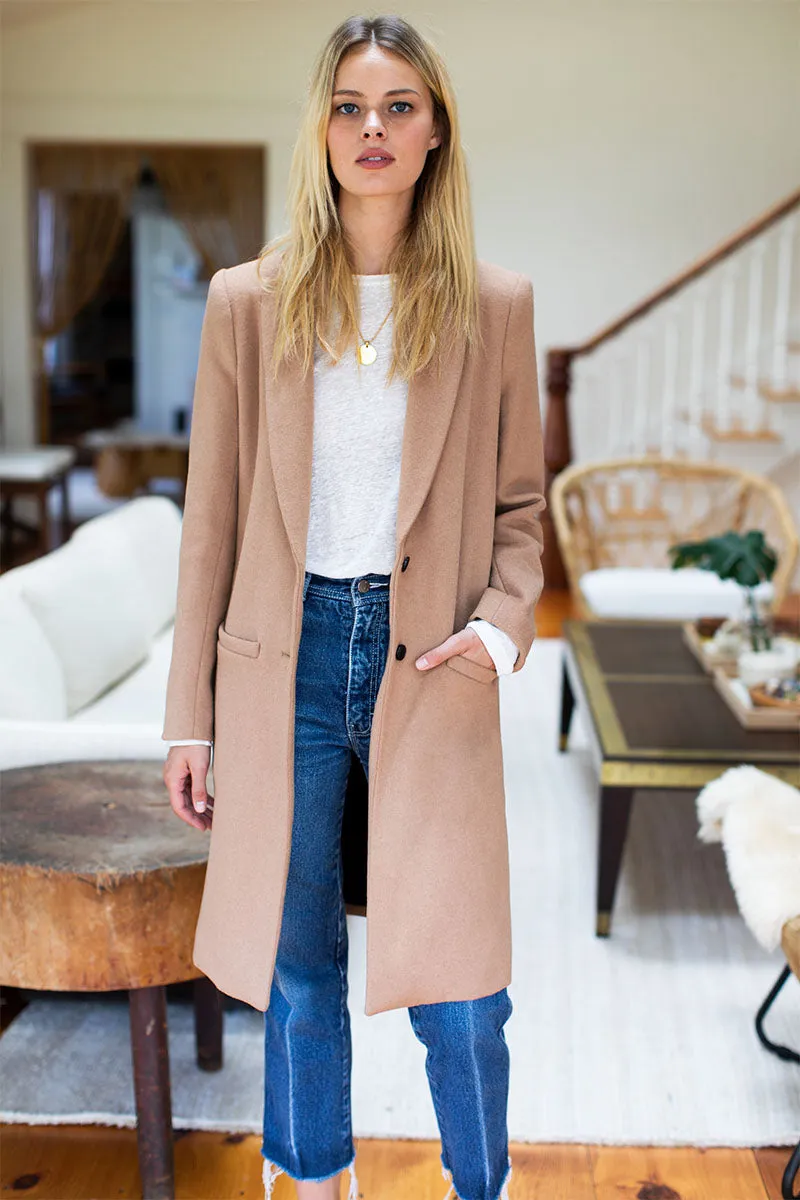 Tailored Coat - Camel Wool Cashmere sold by Emerson Fry product image thumbnail 5