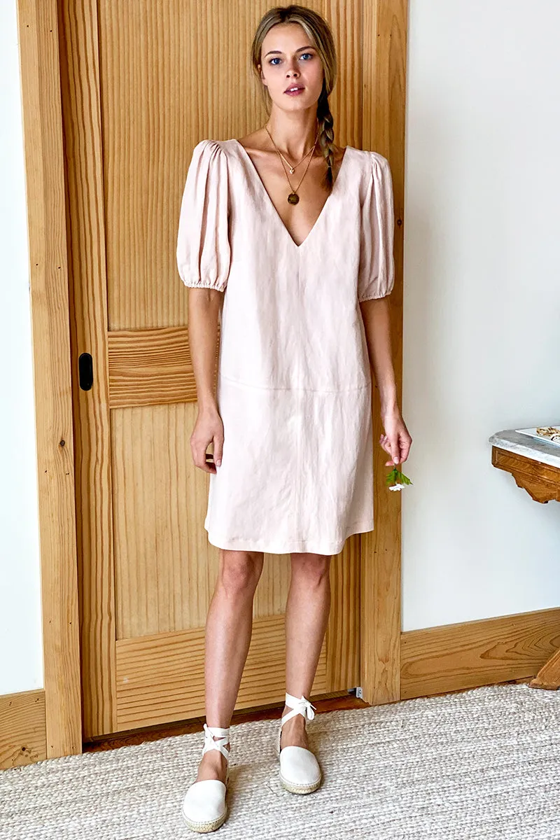 Elle Dress - Shell Pink Linen sold by Emerson Fry product image thumbnail 5