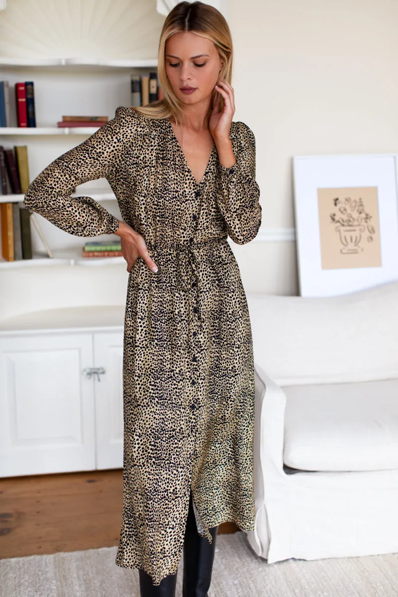 May Dress - Little Cheetah Silk sold by Emerson Fry product image thumbnail 3