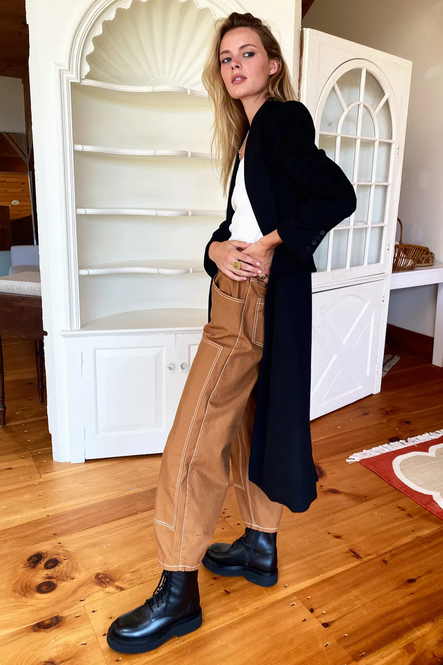 Barrel Work Pant - Caramel Organic sold by Emerson Fry product image thumbnail 5