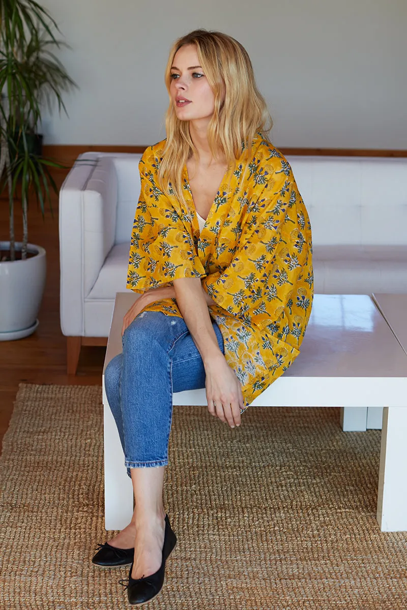 Fete Kimono - Marigolds Yellow sold by Emerson Fry product image thumbnail 3