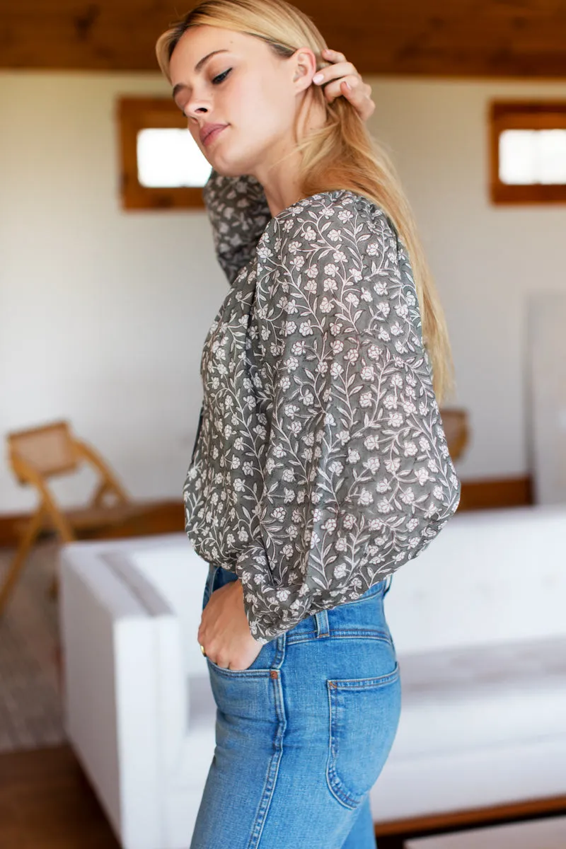 Little Fry Sunshine Dress - Garden Hushed Green Organic sold by Emerson Fry product image thumbnail 4