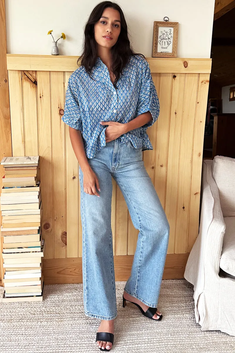 Wide Strap Mule - Black Leather sold by Emerson Fry product image thumbnail 2