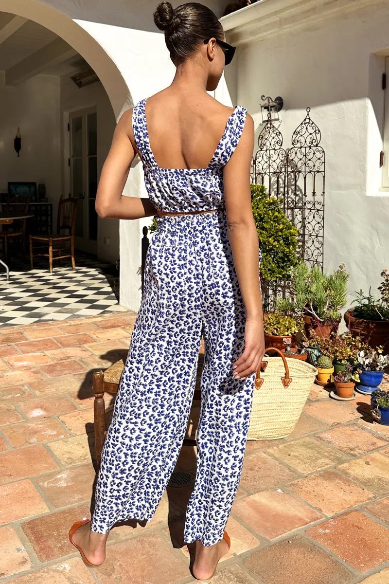 Printed Pant - Blossom Indigo sold by Emerson Fry product image thumbnail 2