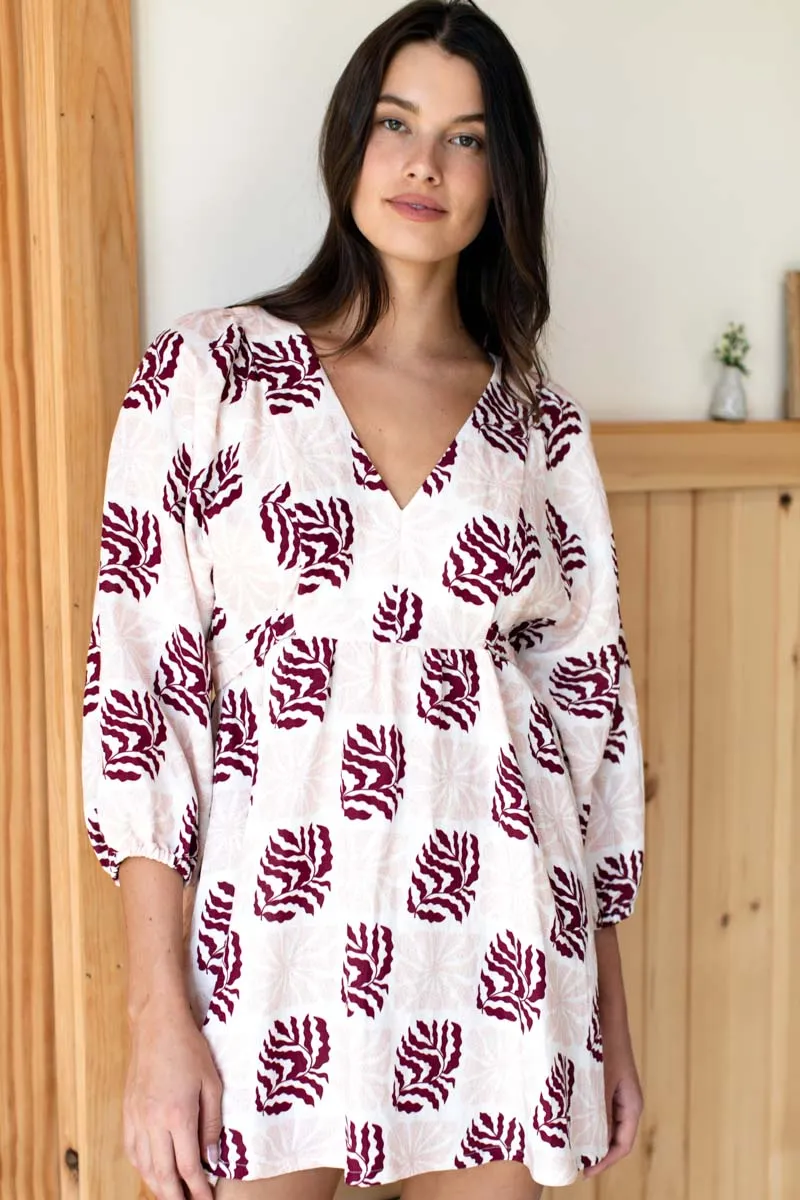 Santorini Tunic Dress - Rui Linen sold by Emerson Fry