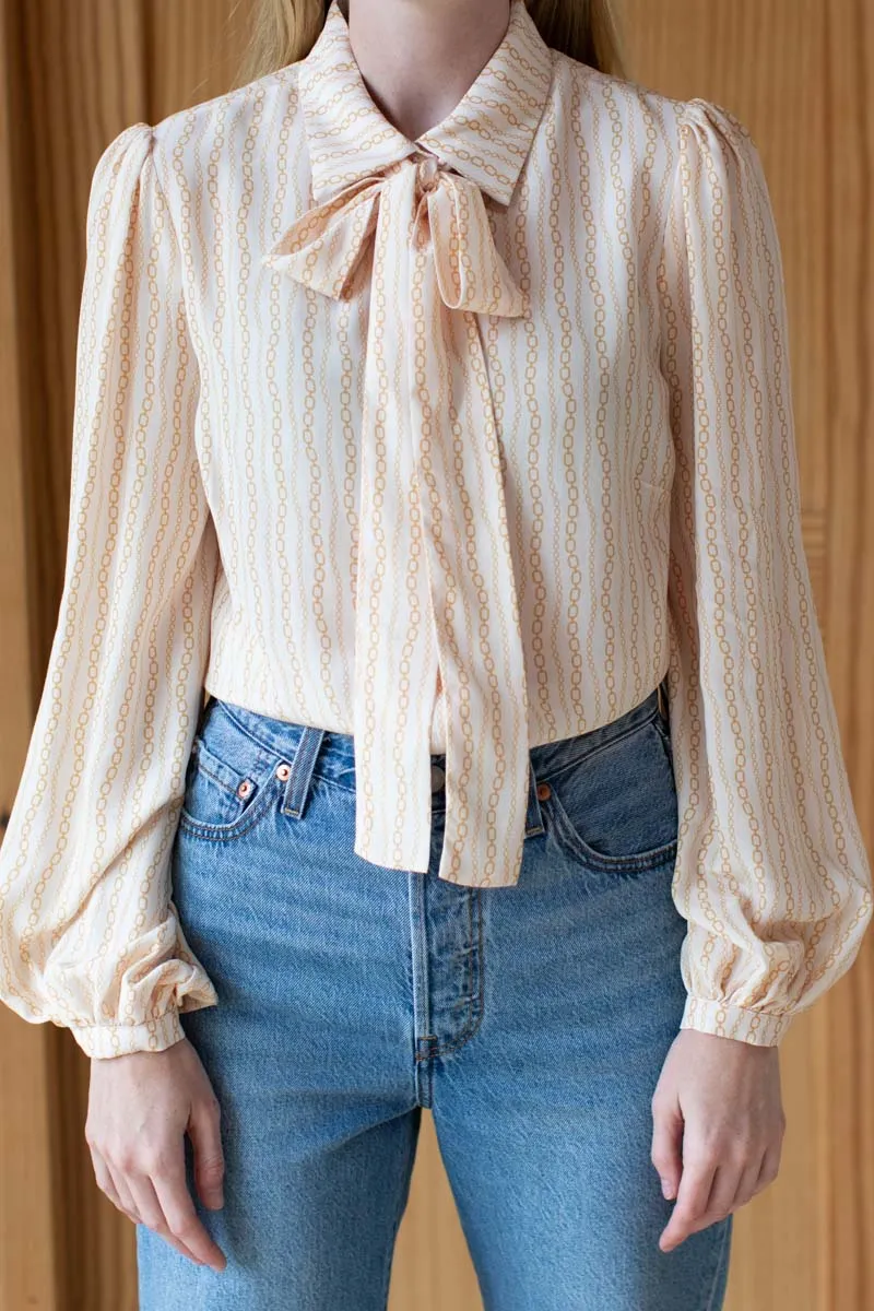Frankie Blouse - Delicate Chain Gold sold by Emerson Fry