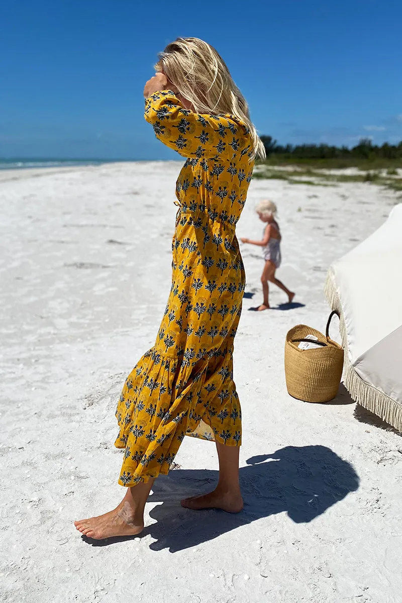 Frances Dress 2 - Marigolds Yellow Organic sold by Emerson Fry product image thumbnail 3