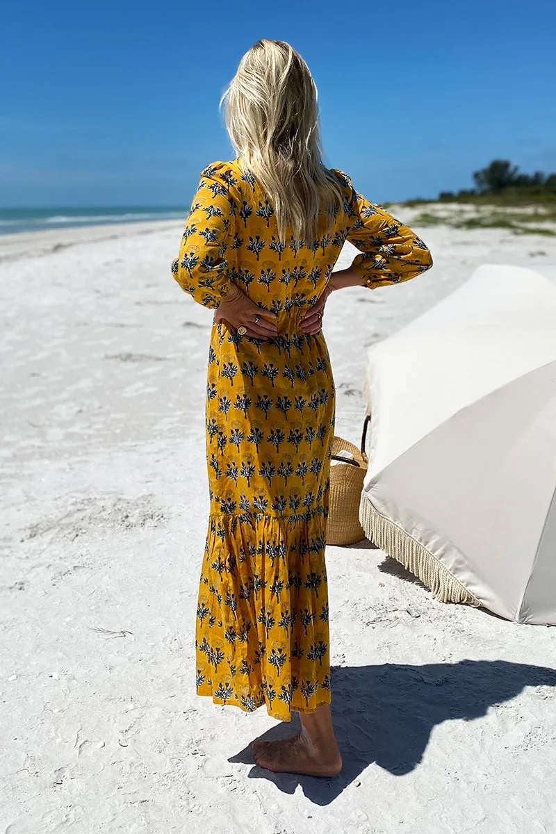 Frances Dress 2 - Marigolds Yellow Organic sold by Emerson Fry product image thumbnail 5