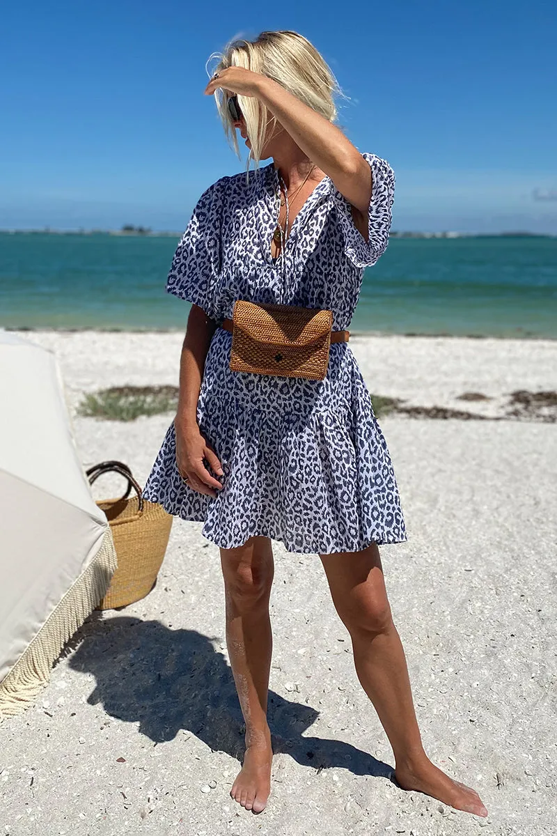 Isla Dress - Charcoal Leopard Organic sold by Emerson Fry product image thumbnail 3