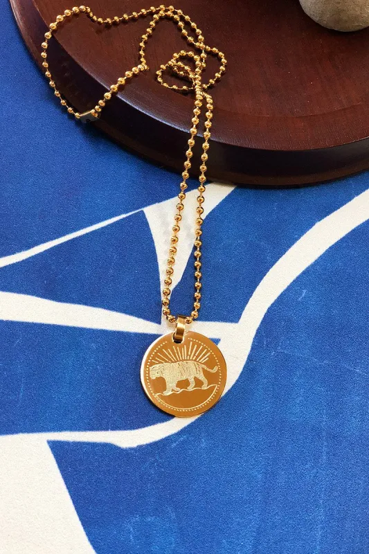 Emerson Coin Necklaces made by Emerson Fry