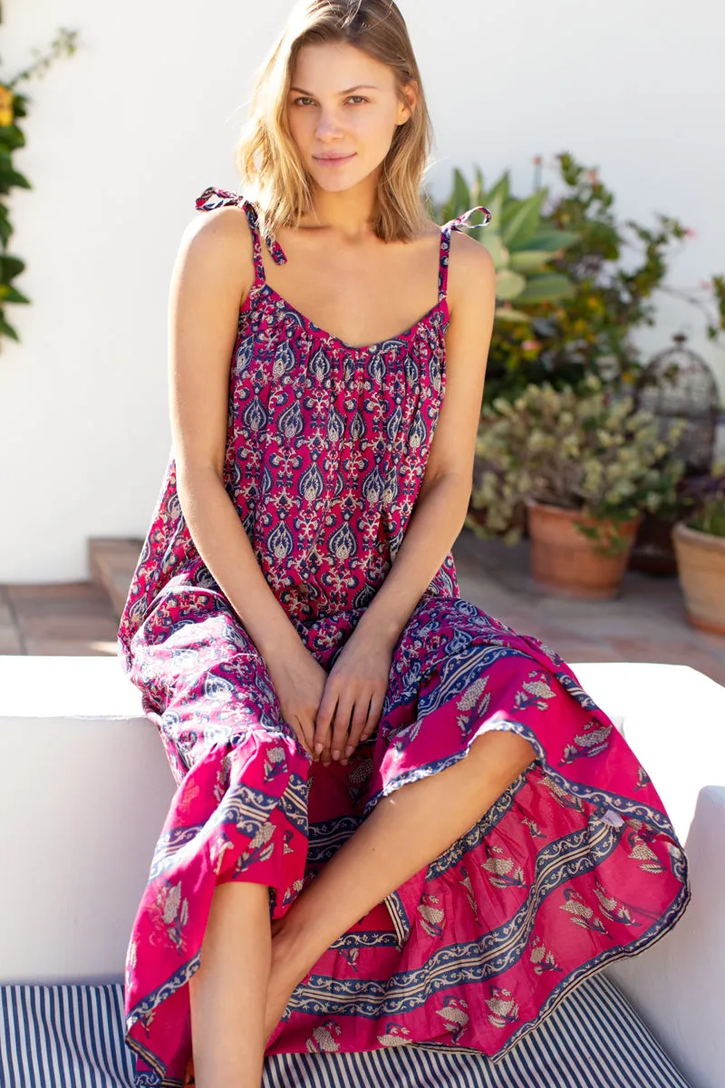 India Sundress - Pink Indigo Organic sold by Emerson Fry product image thumbnail 5