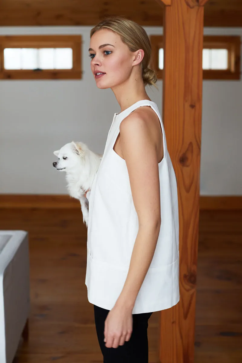 A Line Mod Top - White sold by Emerson Fry product image thumbnail 5