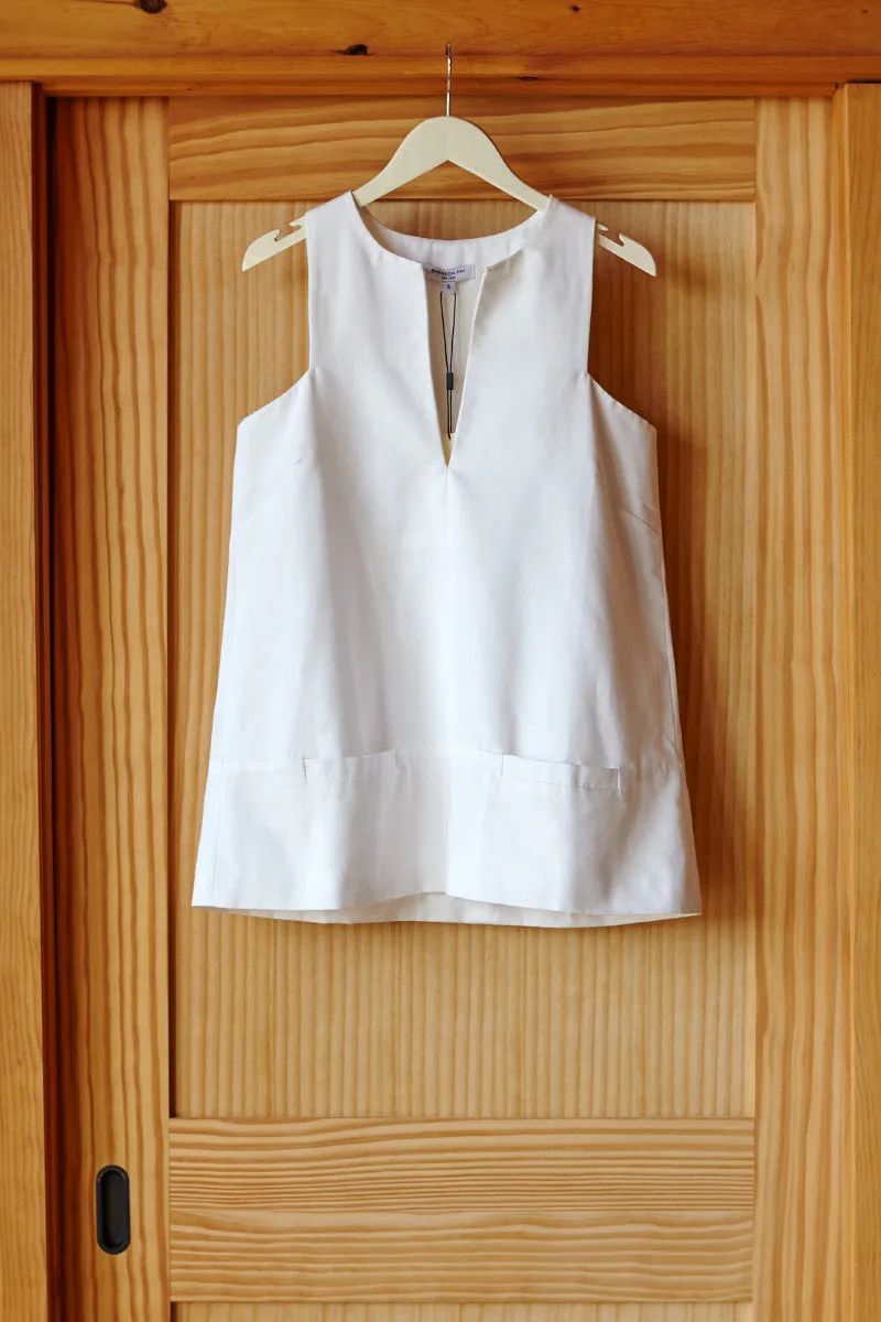 A Line Mod Top - White sold by Emerson Fry product image thumbnail 4
