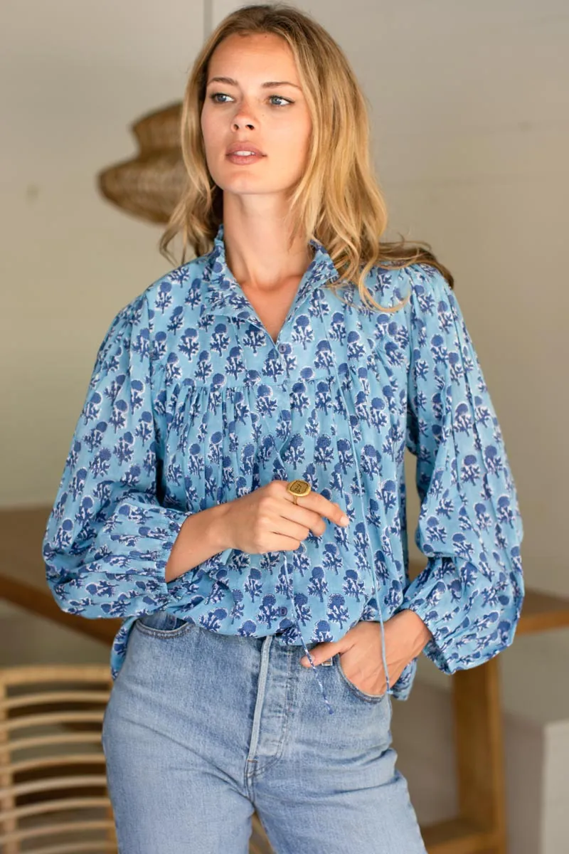 Emmaline Blouse - Little Marigolds Danube Organic sold by Emerson Fry product image thumbnail 3