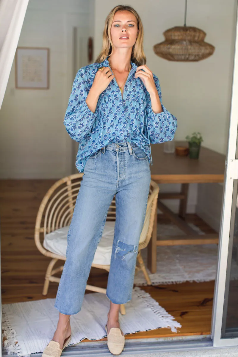 Emmaline Blouse - Little Marigolds Danube Organic sold by Emerson Fry product image thumbnail 4