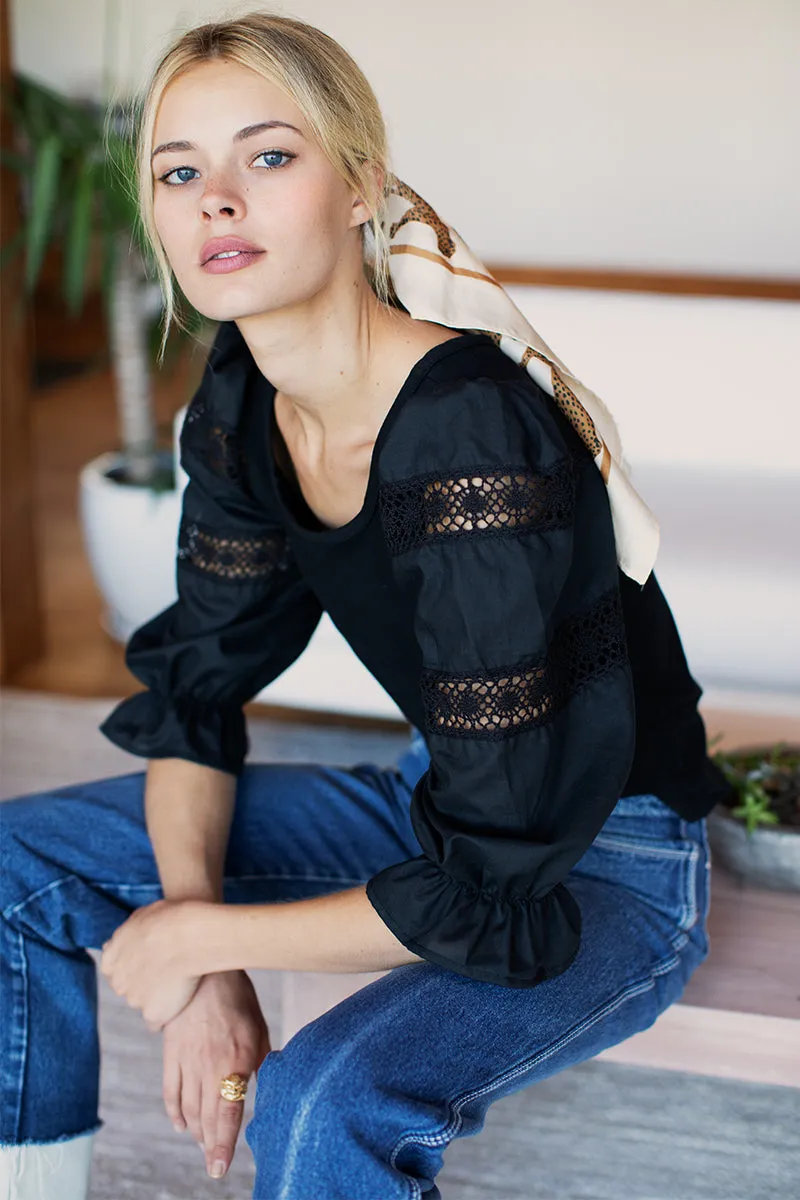 Elise Top - Black sold by Emerson Fry product image thumbnail 2
