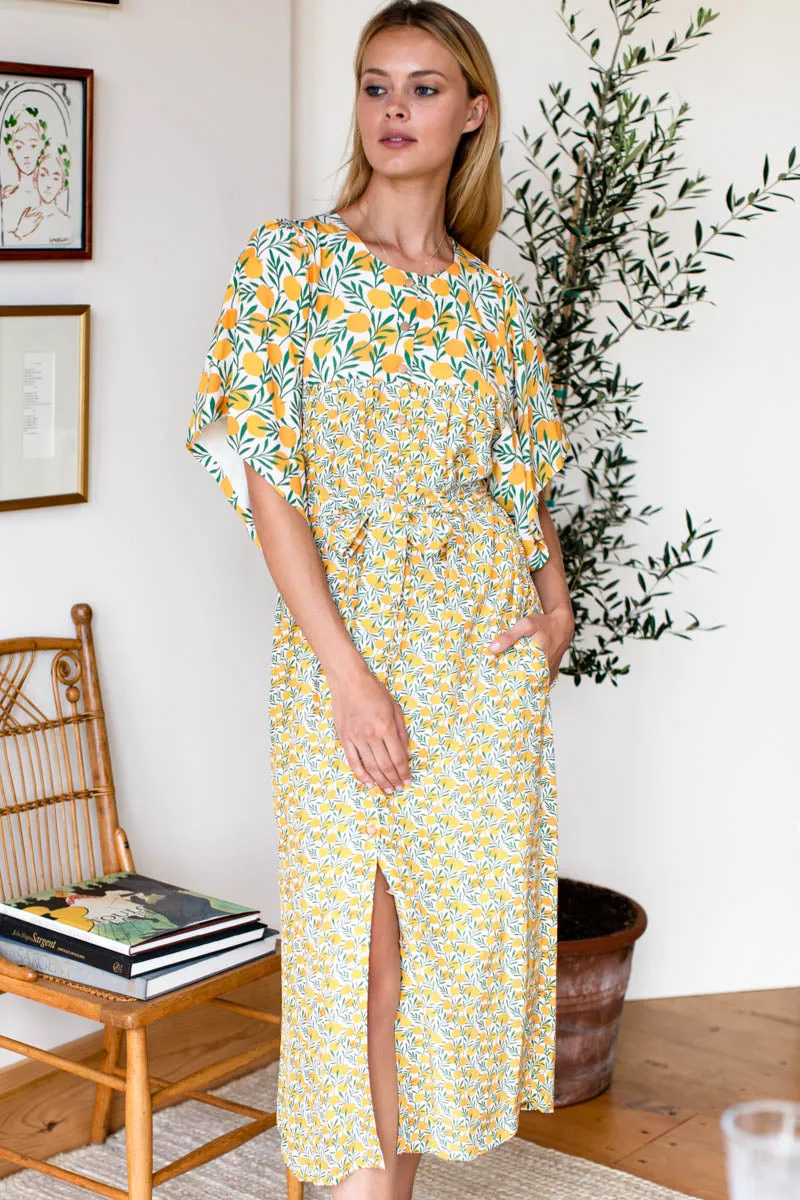 Marion Button Patchwork Dress - Groves sold by Emerson Fry product image thumbnail 2