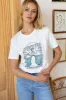 Twin Doves T-Shirt - Goddess Sea Organic sold by Emerson Fry