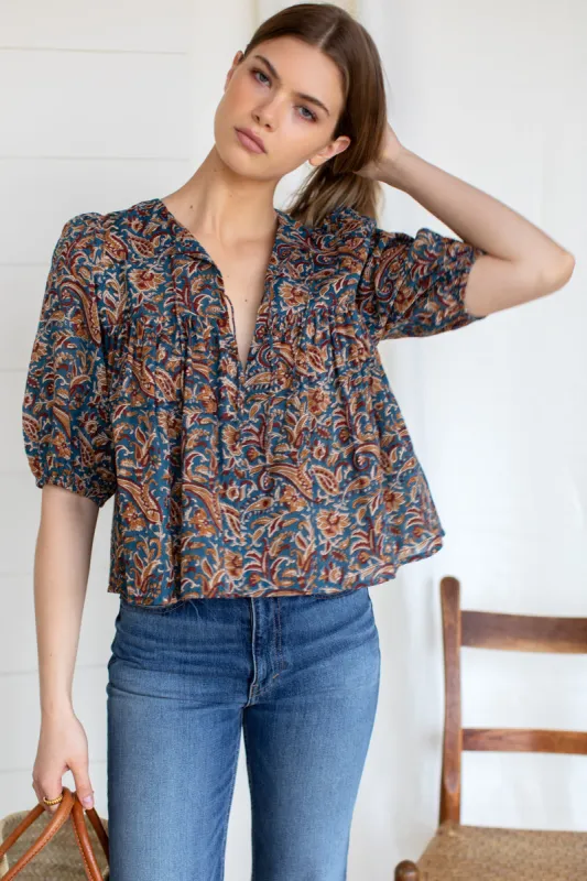 Puff Isla Top - Tamara sold by Emerson Fry