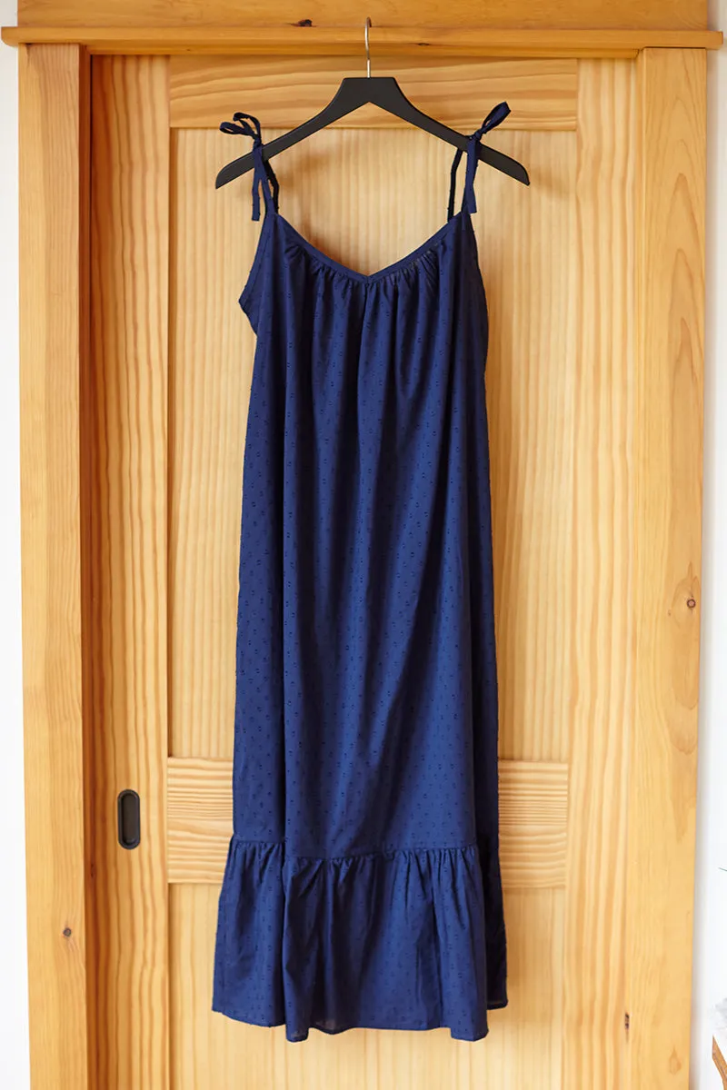 India Sundress - Indigo Dots sold by Emerson Fry product image thumbnail 5