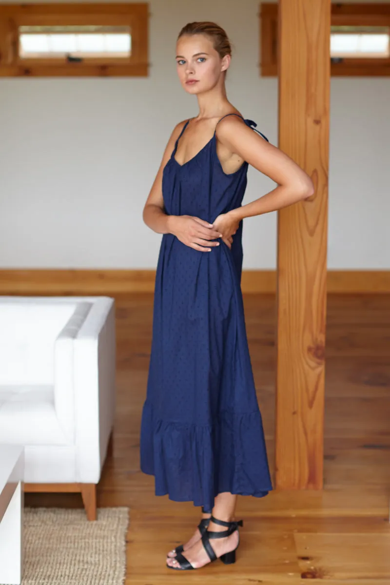 India Sundress - Indigo Dots sold by Emerson Fry product image thumbnail 3