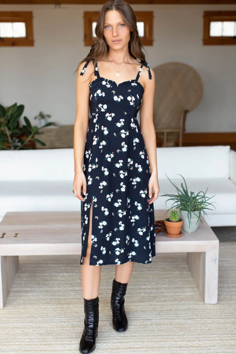 Rosalia Dress - Butterflies Maritime sold by Emerson Fry