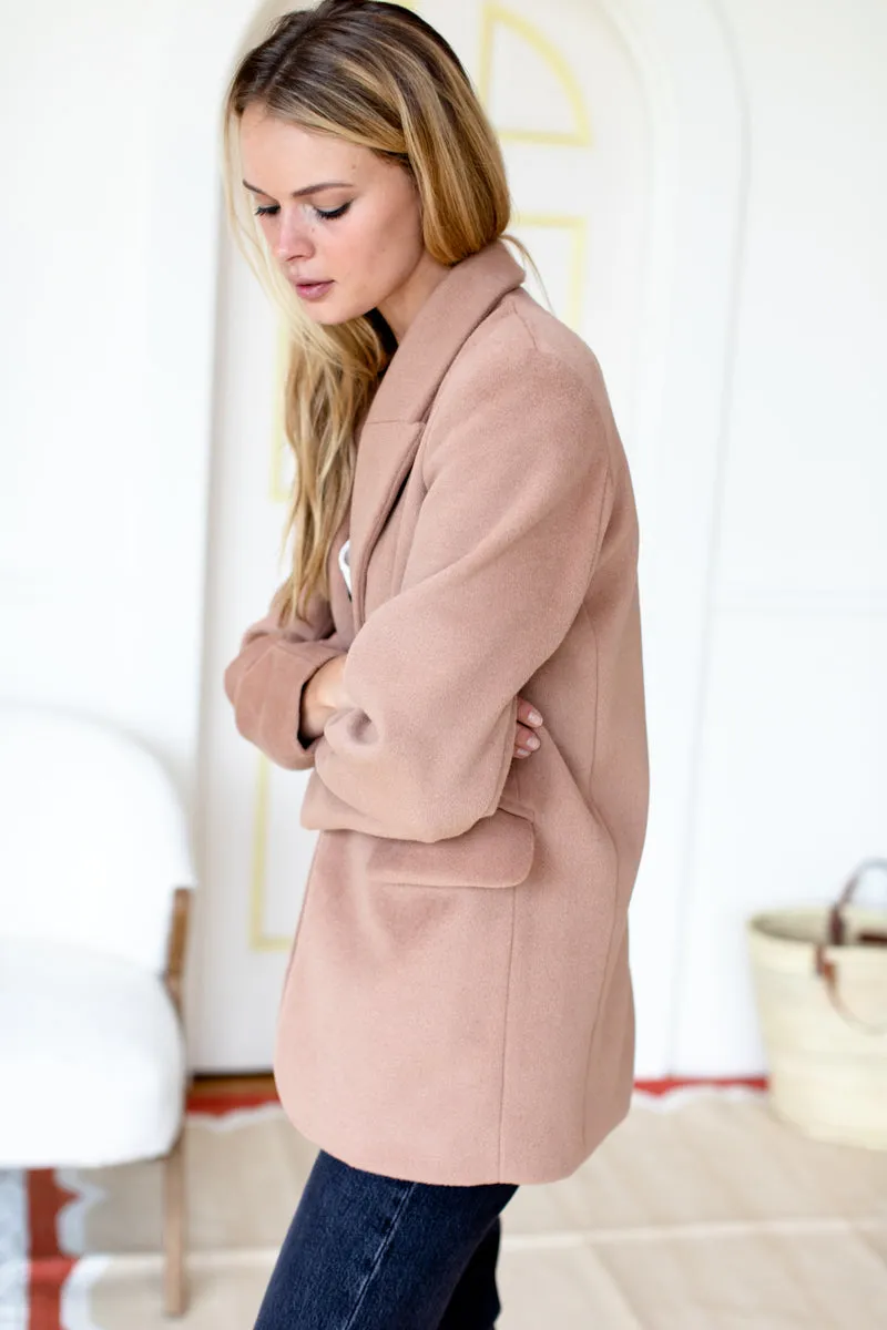 Jude Jacket - Camel Wool Cashmere sold by Emerson Fry product image thumbnail 4