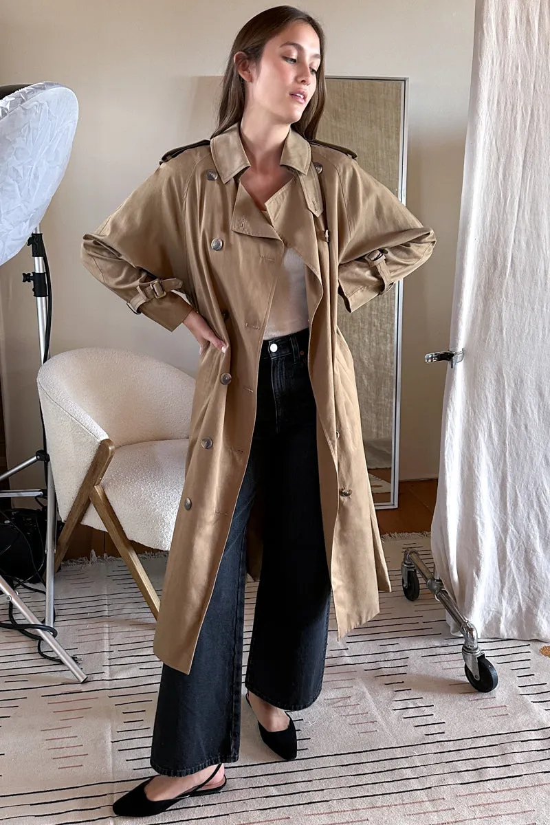 Layering Trench Coat - Camel sold by Emerson Fry product image thumbnail 3