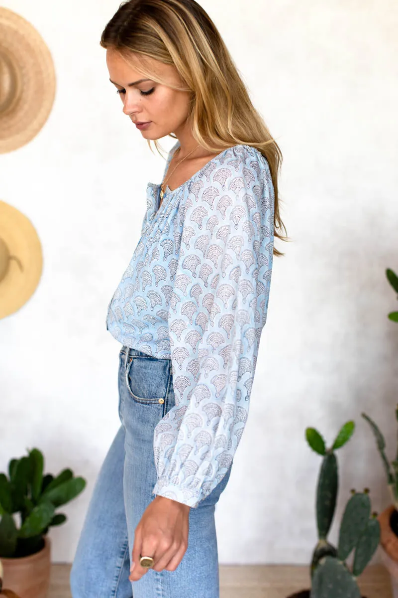 Frances Blouse - Sunday Flowers Organic sold by Emerson Fry product image thumbnail 5
