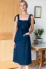 Izzy Long Dress - Maritime Linen sold by Emerson Fry