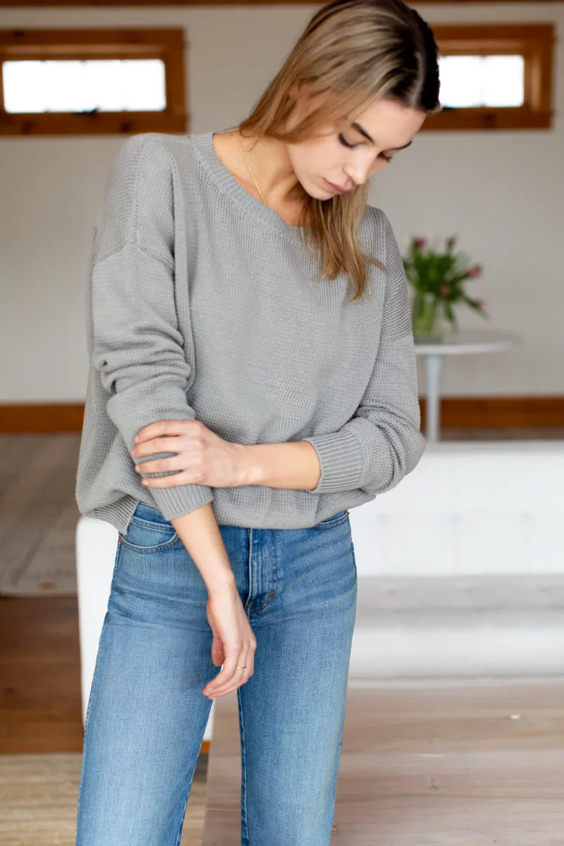 Carolyn Sweater - Stone Organic sold by Emerson Fry product image thumbnail 3