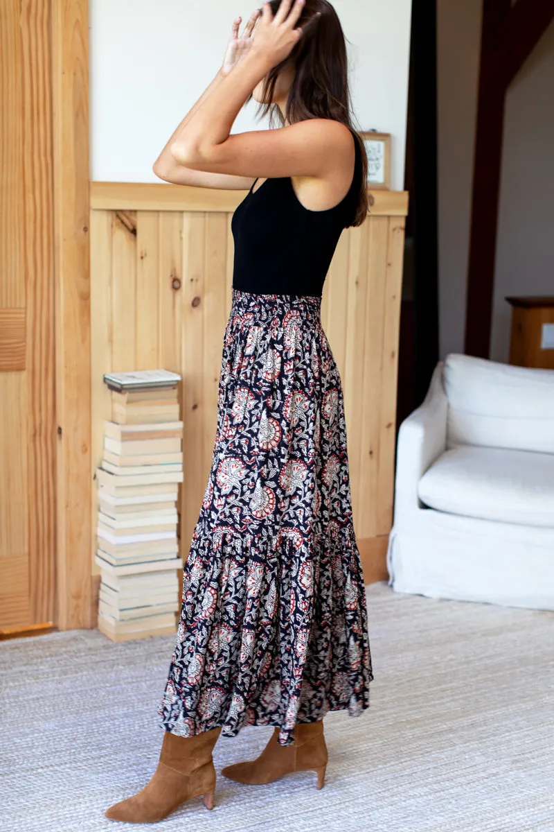 Shirred Skirt - Thalia Satin sold by Emerson Fry product image thumbnail 2