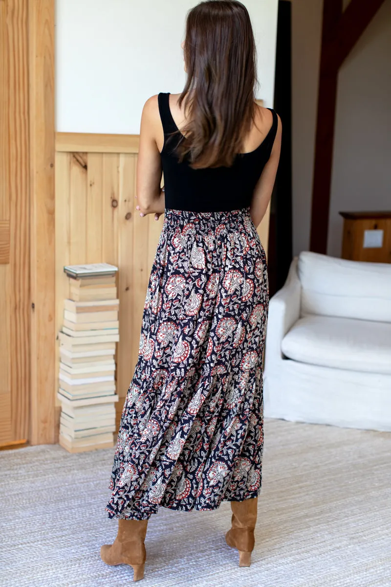 Shirred Skirt - Thalia Satin sold by Emerson Fry product image thumbnail 3