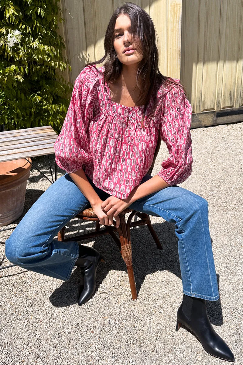 Adelina Blouse - Rosey Organic sold by Emerson Fry product image thumbnail 5