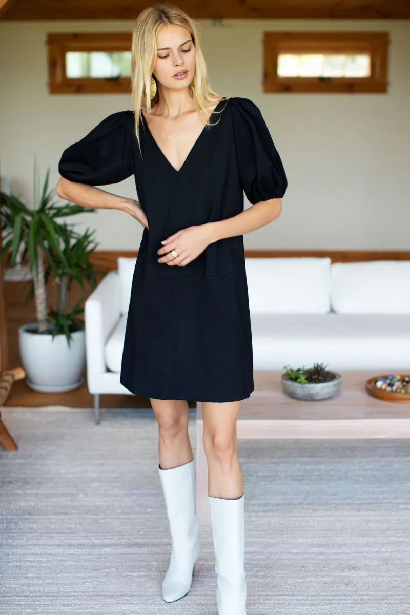 Elle Dress - Black Ponte sold by Emerson Fry product image thumbnail 3