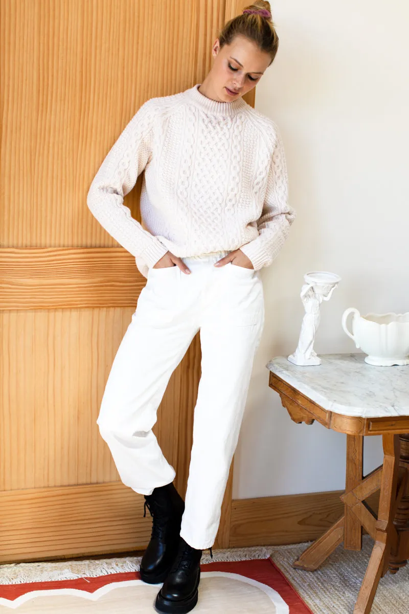 Orchard Pant 2 - Ivory Hemp Organic sold by Emerson Fry product image thumbnail 3
