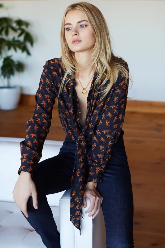 Ribbons Blouse - Tigers sold by Emerson Fry