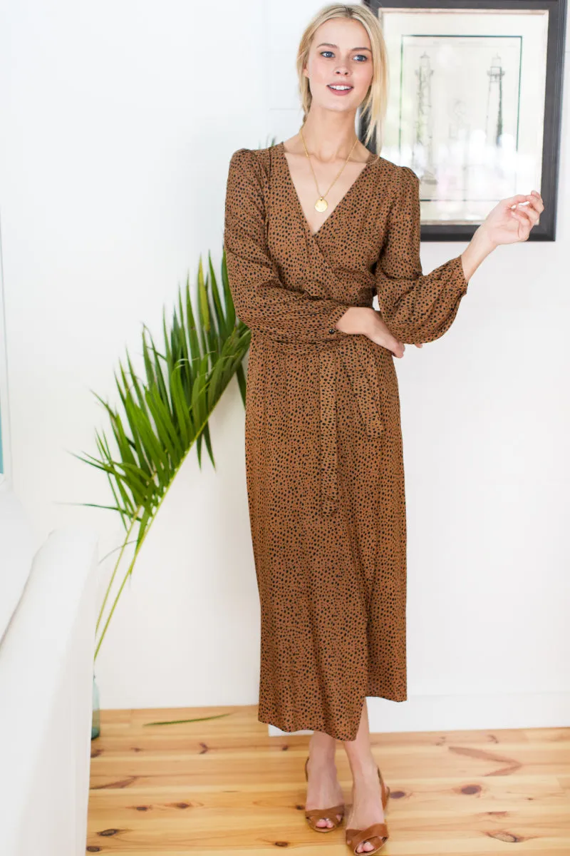 Bishop Dress - Cheetah Spots sold by Emerson Fry