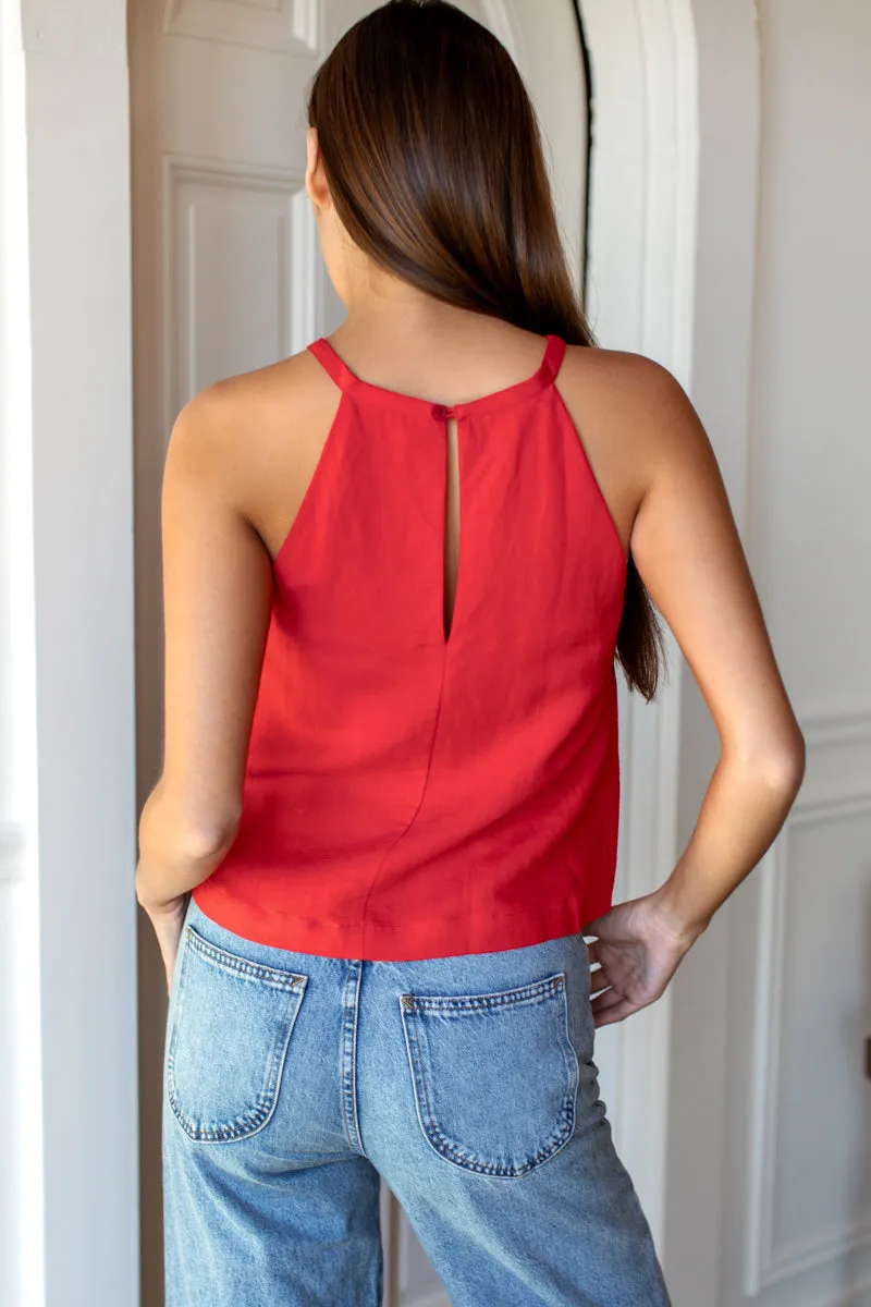 High Neck Tank - Grenadine sold by Emerson Fry product image thumbnail 4