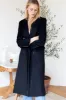 Julius Long Coat - Black Wool Cashmere sold by Emerson Fry
