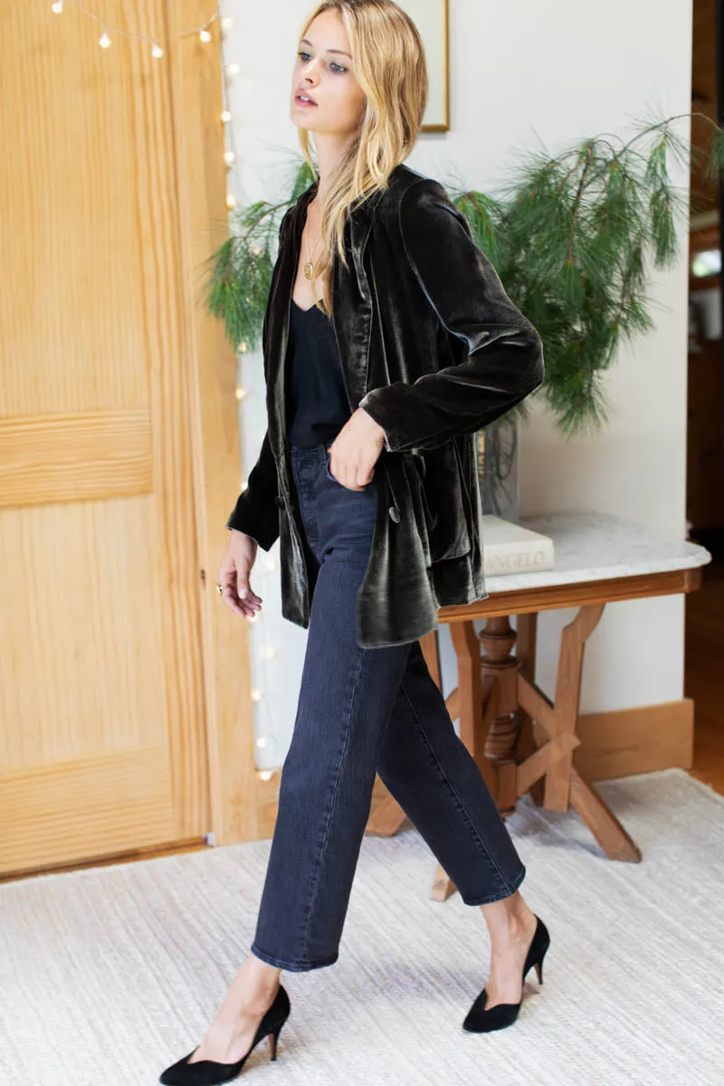 Emerson Tux Jacket - Bark Silk Velvet sold by Emerson Fry product image thumbnail 3