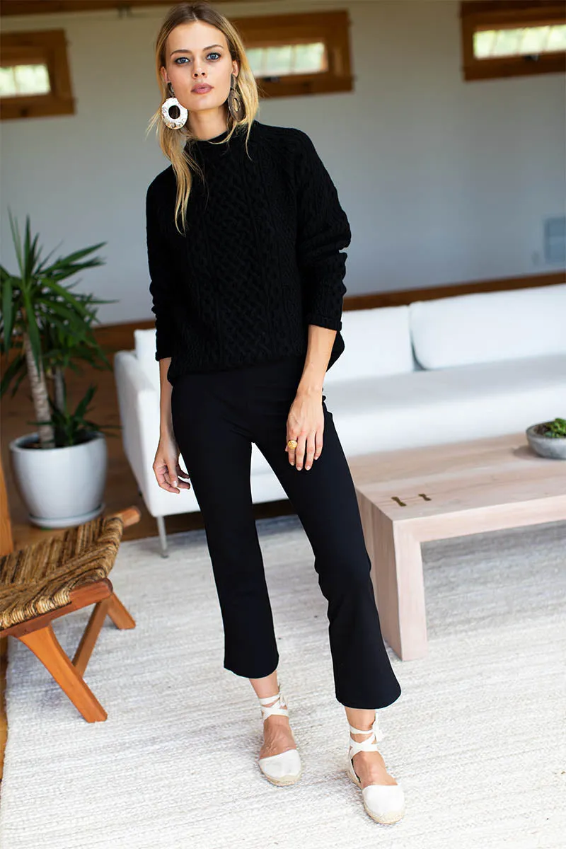 Berkley Pant - Black Ponte sold by Emerson Fry